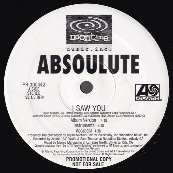 Absoulute - I Saw You