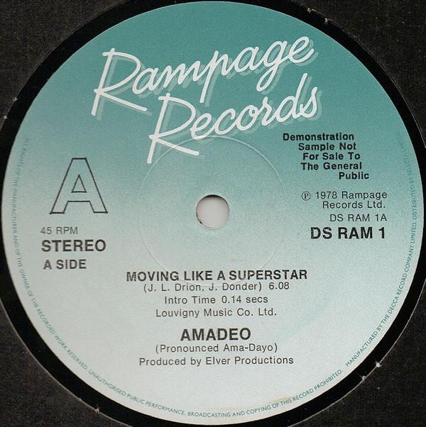 Amadeo - Moving Like A Superstar