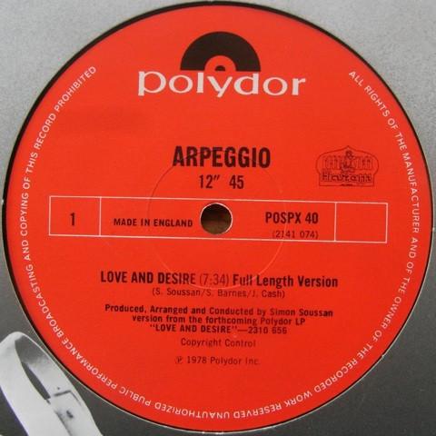 Arpeggio (2) - Love And Desire