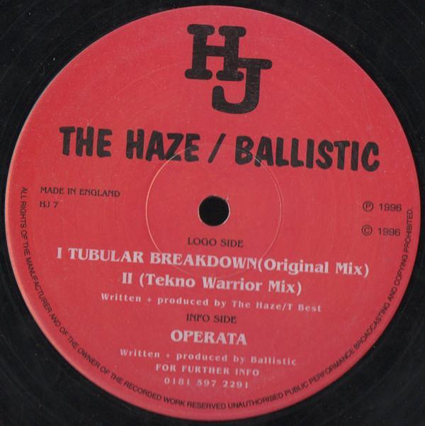 Ballistic , The Haze  - Tubular Breakdown / Operata