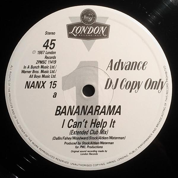 Bananarama - I Can't Help It