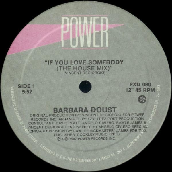 Barbara Doust - If You Love Somebody