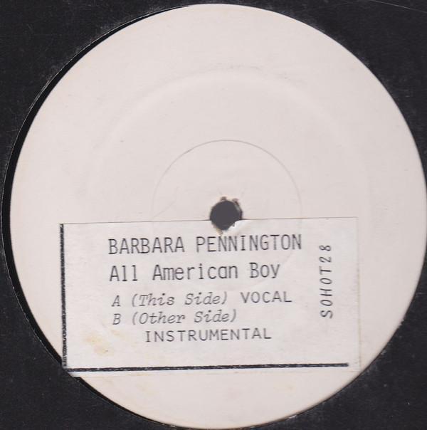 Barbara Pennington - All American Boy
