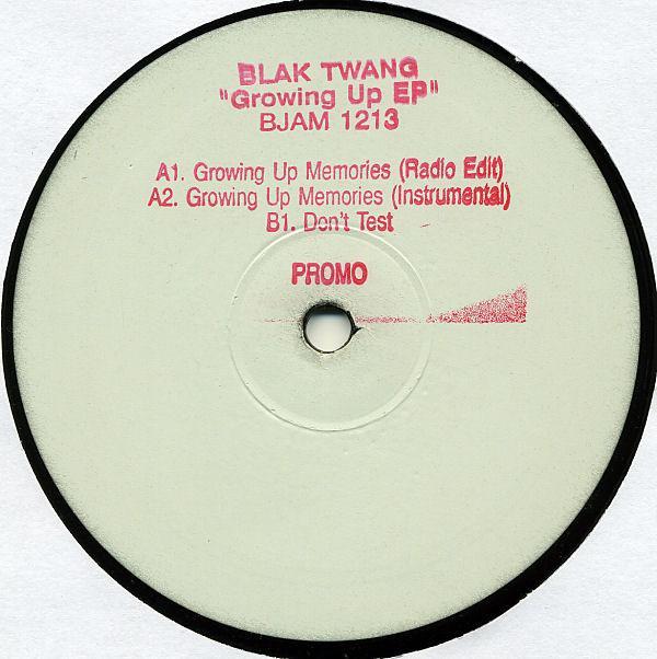 Blak Twang - Growing Up EP
