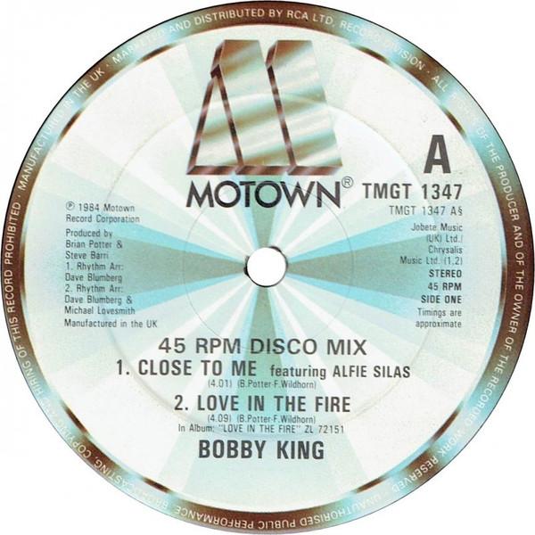 Bobby King - Close To Me