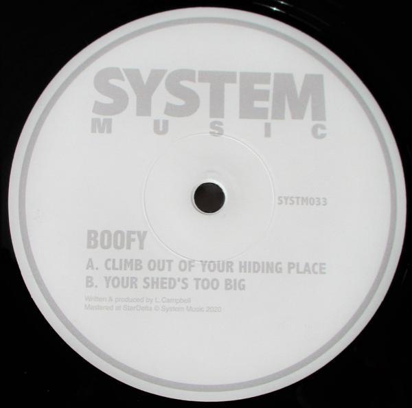 Boofy - Climb Out Of Your Hiding Place / Your Sheds Too Big