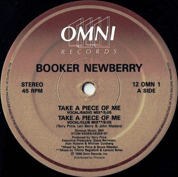 Booker Newberry III - Take A Piece Of Me