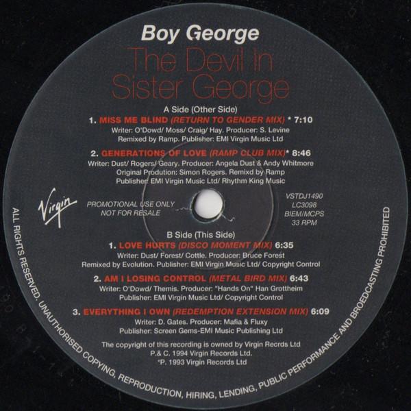 Boy George - The Devil In Sister George