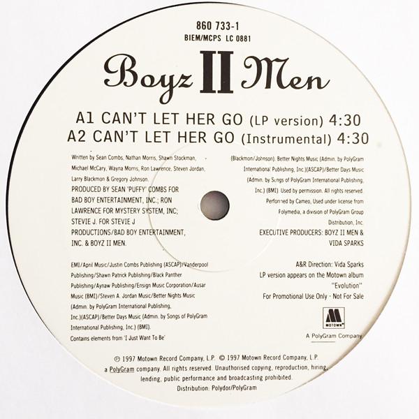 Boyz II Men - Can't Let Her Go