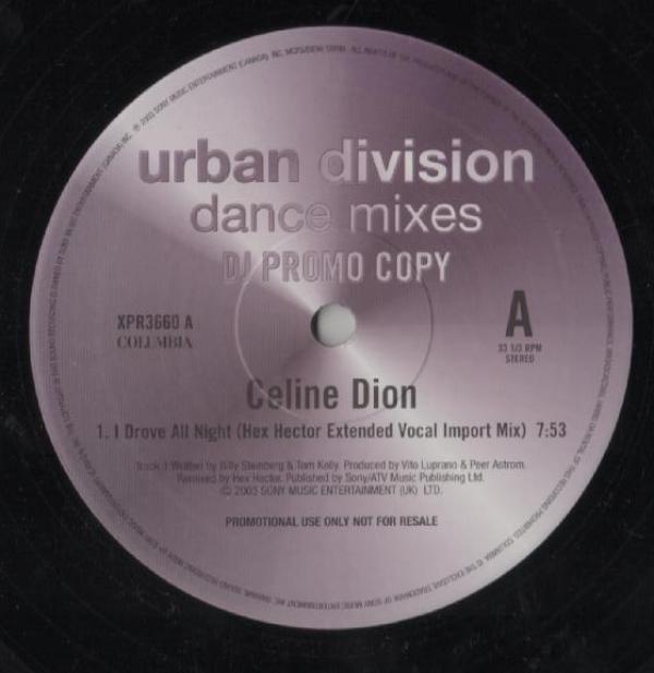 Céline Dion - I Drove All Night