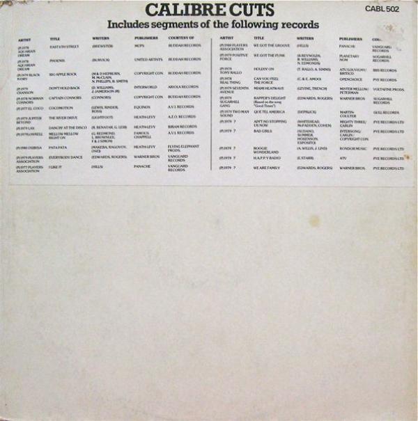  - Calibre Cuts