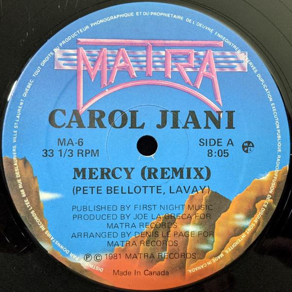 Carol Jiani - Mercy (Remix)
