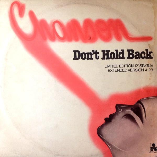 Chanson - Don't Hold Back