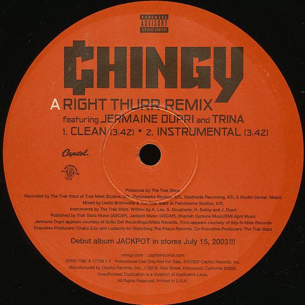 Chingy - Right Thurr (Remix)