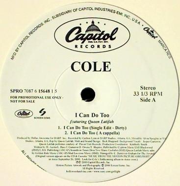 Cole (9) - I Can Do Too