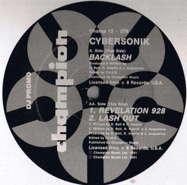 Cybersonik - Backlash