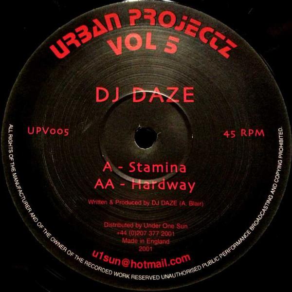 DJ Daze - Stamina / Hardway
