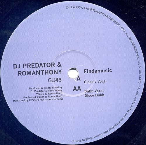 DJ Predator, Romanthony - Findamusic