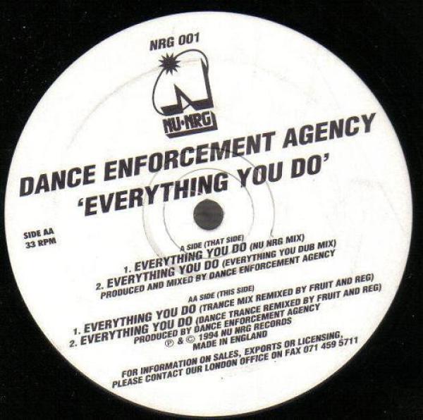 Dance Enforcement Agency - Everything You Do