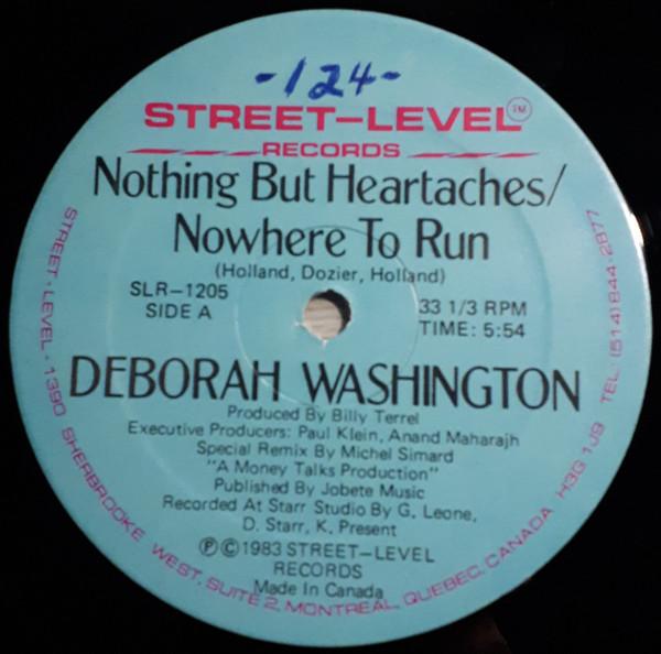 Deborah Washington - Nothing But Heartaches / Nowhere To Run