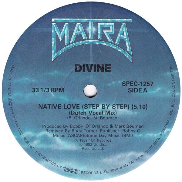 Divine, Hotline (2) - Native Love (Step By Step) / Guilty
