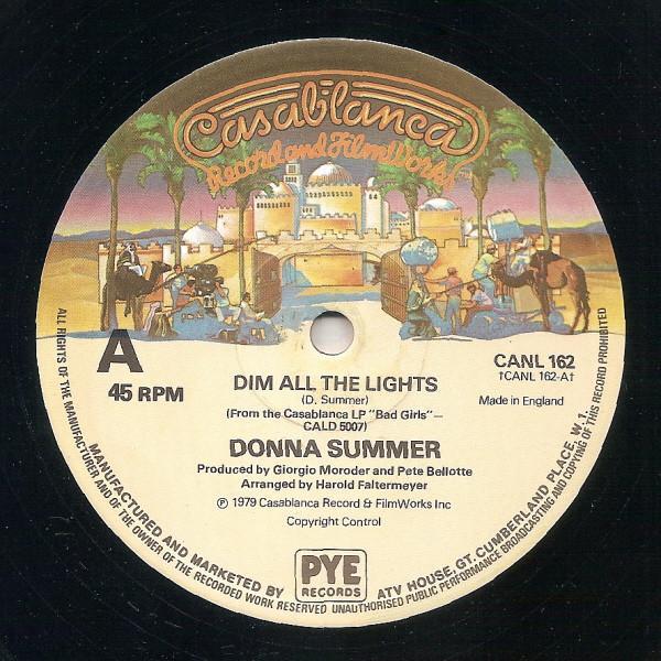 Donna Summer - Dim All The Lights