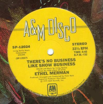 Ethel Merman - There's No Business Like Show Business / Something For The Boys