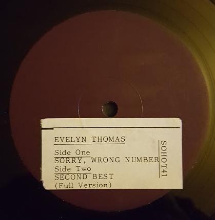 Evelyn Thomas - Sorry, Wrong Number