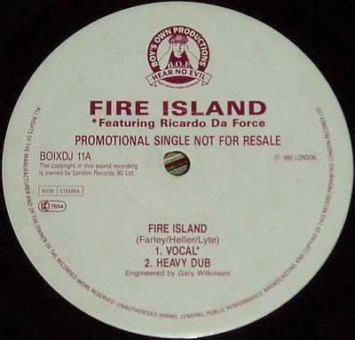 Fire Island, Ricardo Da Force - Fire Island / In Your Bones