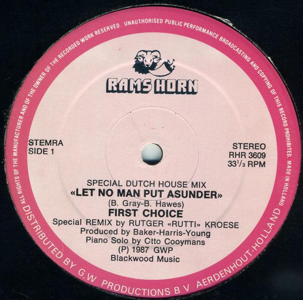 First Choice - Let No Man Put Asunder
