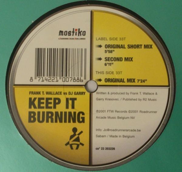 Frank T. Wallace, DJ Garry - Keep It Burning