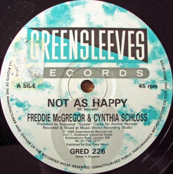 Freddie McGregor, Cynthia Schloss - Not As Happy