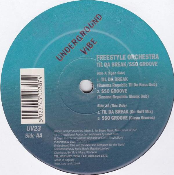 Freestyle Orchestra (2) - Til Da Break / SSO Groove
