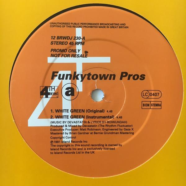 Funkytown Pros - White Green