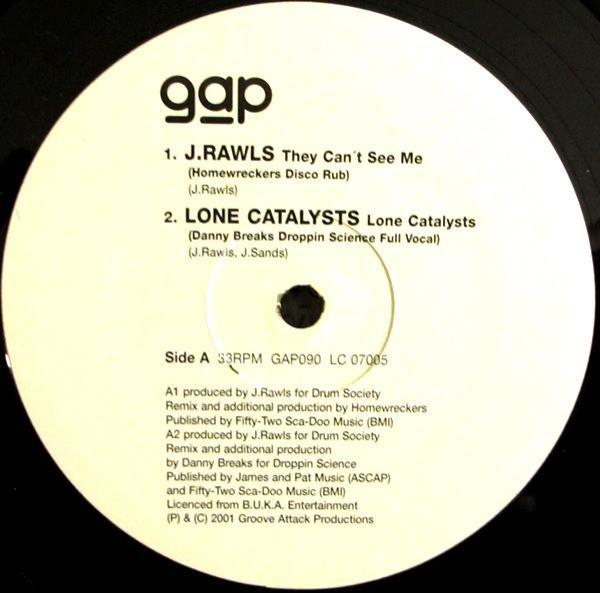 J. Rawls, Lone Catalysts - Rapattack Vol.2
