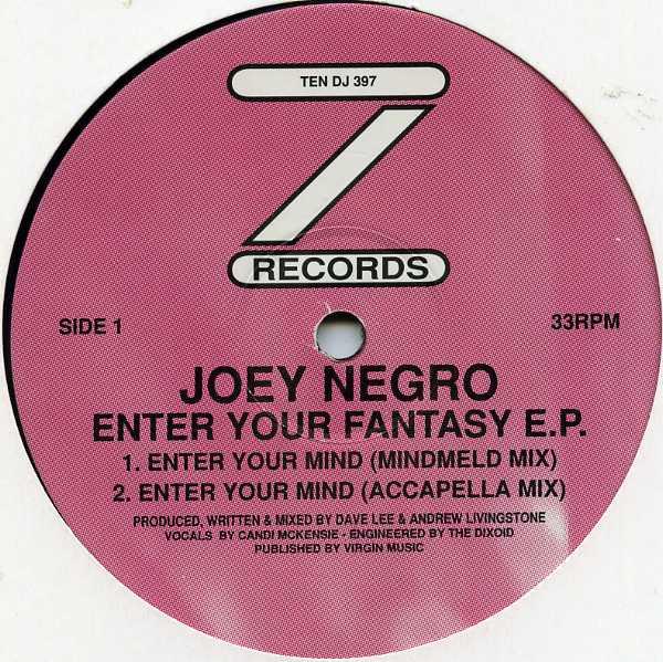 Joey Negro - Enter Your Fantasy EP