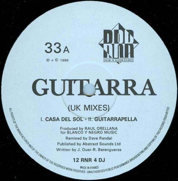 Jordi Bonell, Raúl Orellana - Guitarra (UK Mixes)