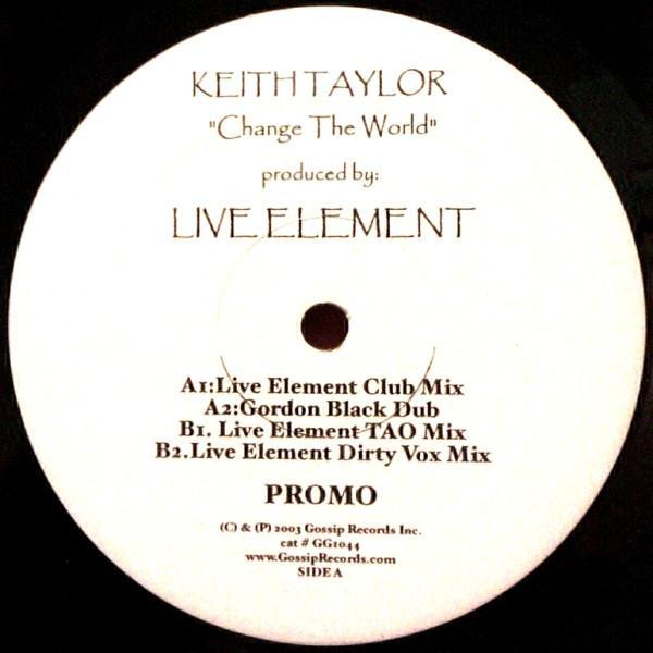 Keith Taylor - Change The World