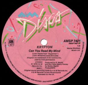 Krypton (3) - Can You Read My Mind