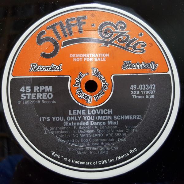 Lene Lovich - It's You, Only You (Mein Schmerz)