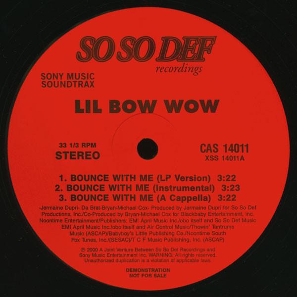 Lil' Bow Wow - Bounce With Me / Ooh Big Momma
