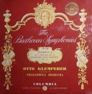 Ludwig van Beethoven, Philharmonia Orchestra, Otto Klemperer - The Beethoven Symphonies: Number 5 In C Minor Op. 67 / Overture 'King Stephen' Op. 117