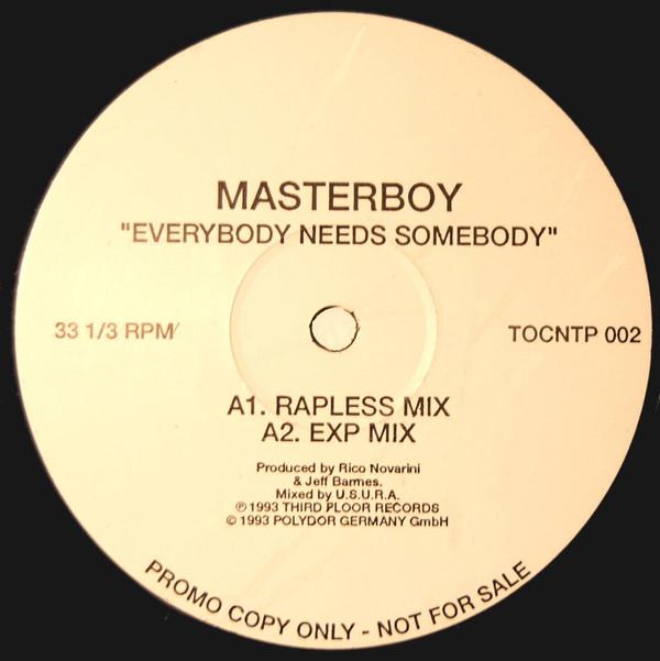 Masterboy - Everybody Needs Somebody