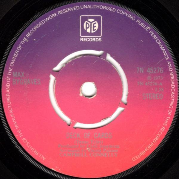 Max Bygraves - Deck Of Cards