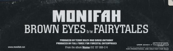 Monifah - Brown Eyes / Fairytales