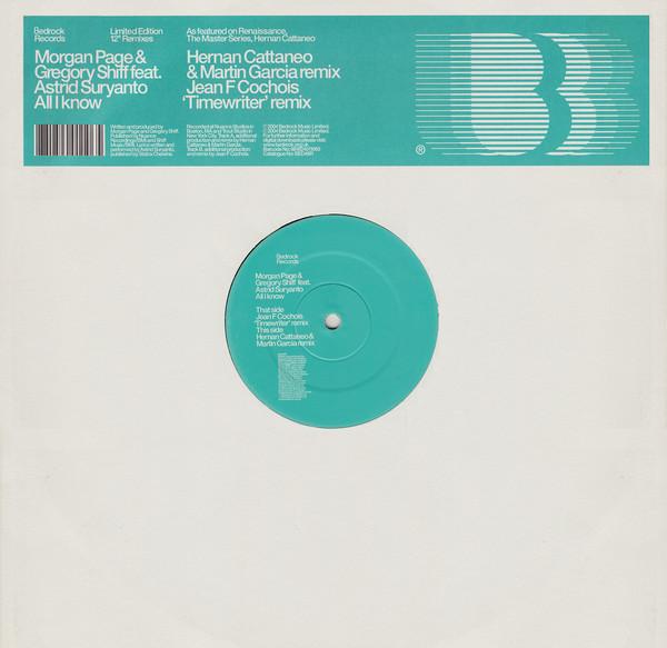 Morgan Page, Gregory Shiff, Astrid Suryanto - All I Know (Remixes)