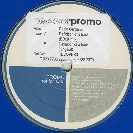 Pablo Gargano - Definition Of A Track