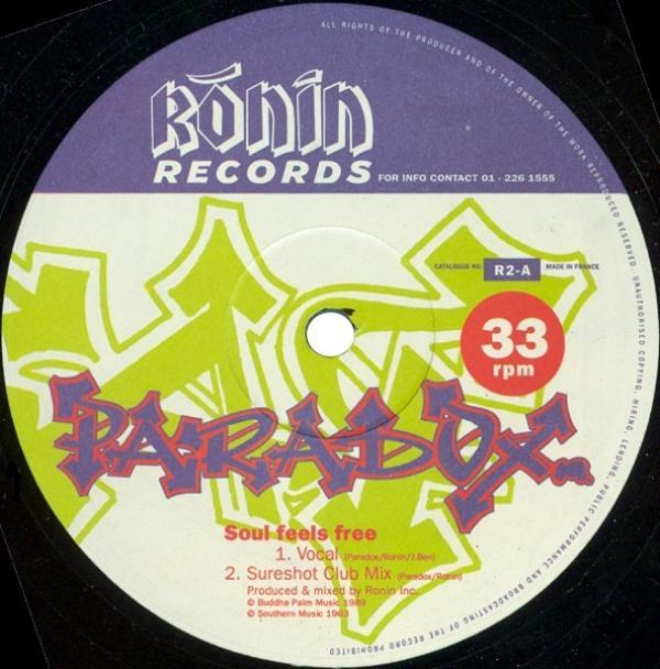 Paradox (2) - Soul Feels Free (Vocal) / Jailbreak (House Tip)