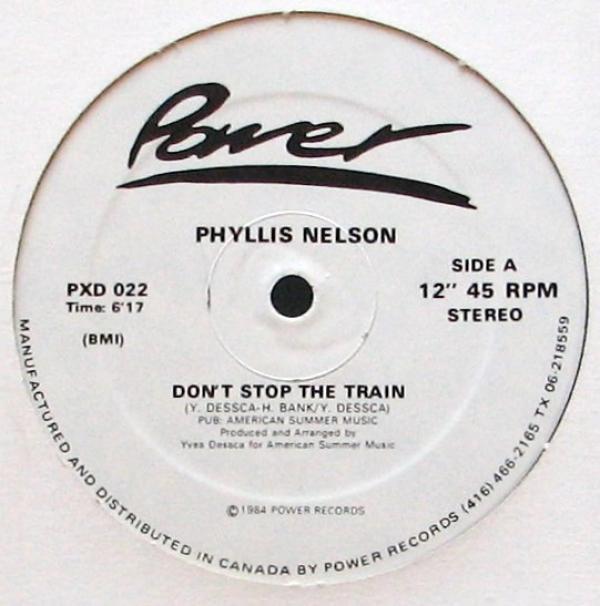 Phyllis Nelson - Don't Stop The Train