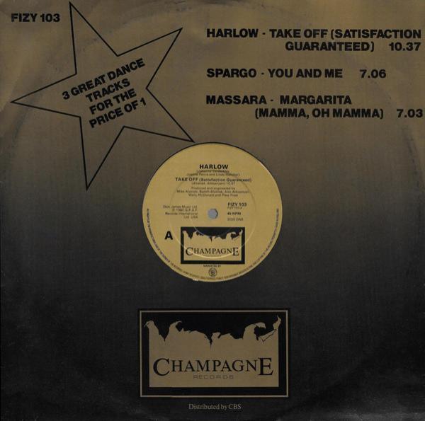 Pino Massara, Harlow (2), Spargo - Take Off / You And Me / Margarita